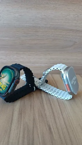Smartwatch HK 10 ultra prata ou preto