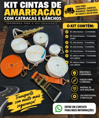 Kit catracas de amarração 