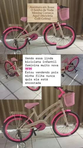 Vendo bicicleta infantil