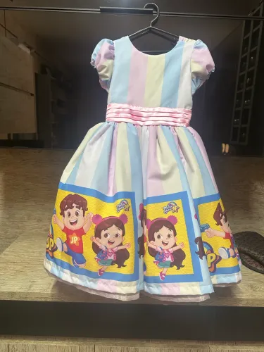 Vestido festa Maria Clara e JP
