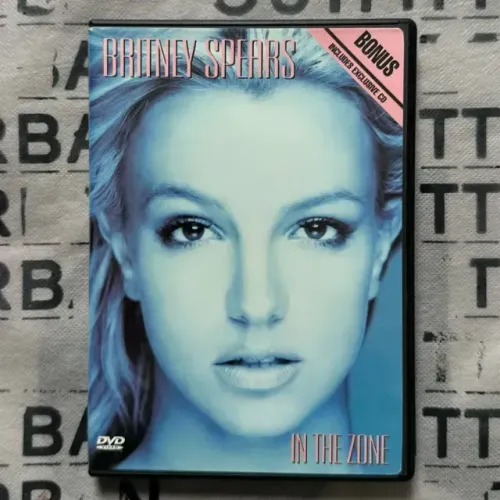 DVD e CD Britney Spears - In The Zone Importado Usado Duplo 