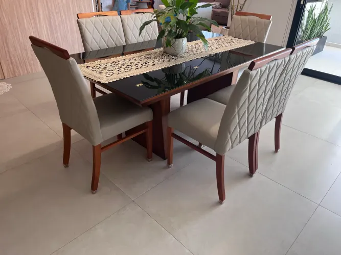 Mesa jantar 6 lugares