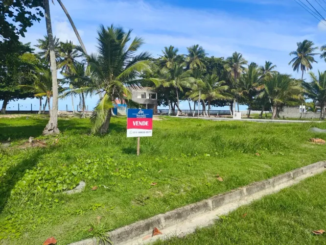 TERRENO 520M² PÉ NA AREIA CONDOMINIO FECHADO NA ILHA DE ITAPARICA
