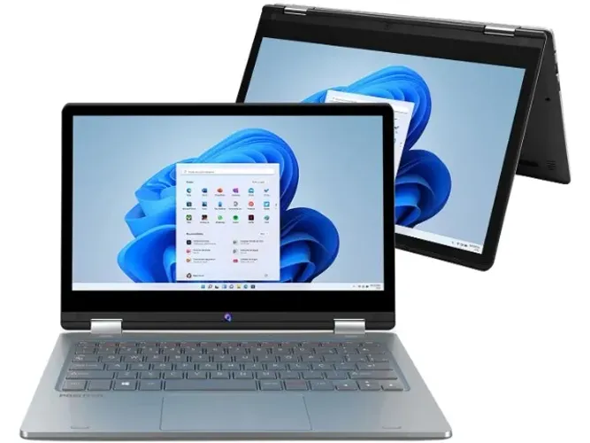 Notebook 2 em 1 DUO (Tela Touch e vira Tablet)