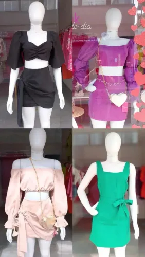 Combo roupas femininas alfaiataria para revenda atacado