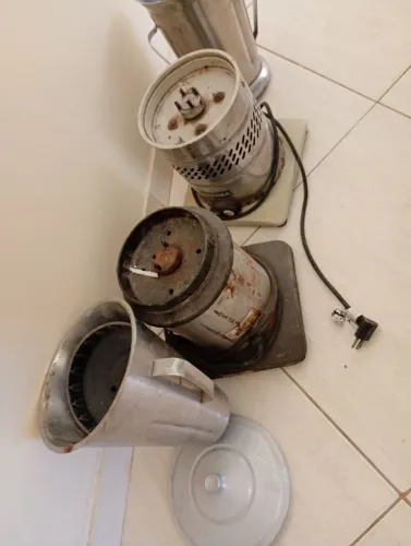 Liquidificador inox precisando conserto