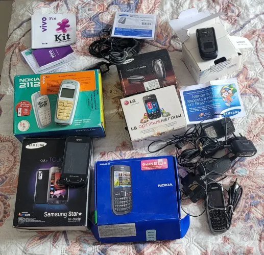 Celulares antigos
