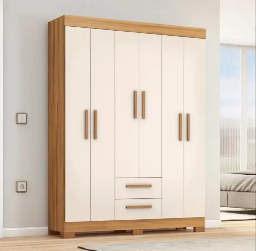 Guarda Roupa 6 portas e 2 gavetas em mega Promoção!