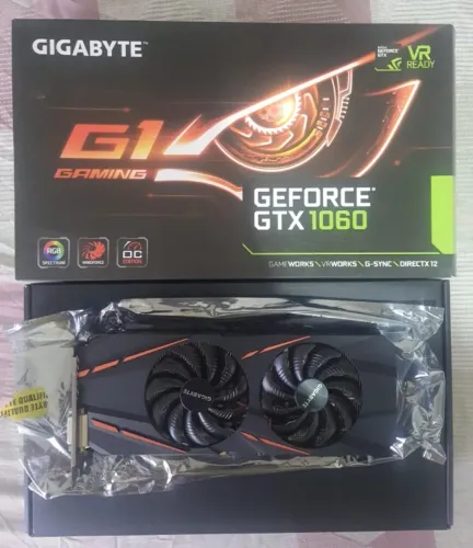 Placa de video Gigabyte Geforce GTX1060 3GB