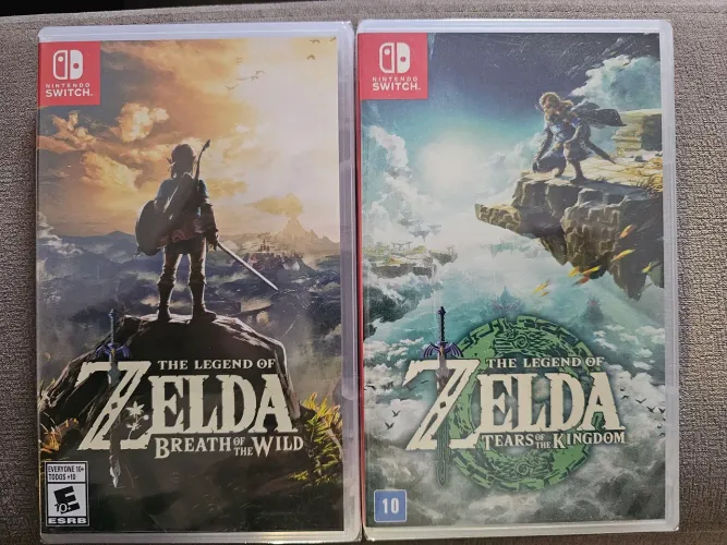 Zelda Breath e Zelda Tears LACRADOS - NINTENDO SWITCH