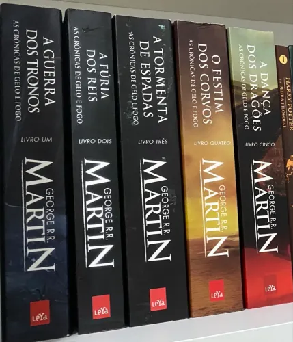 Livros Game Of Thrones PRIMEIRA EDIÇÃO BR