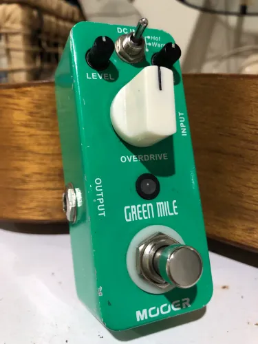 Pedal Green Mile Mooer (Tube Screamer TS9)
