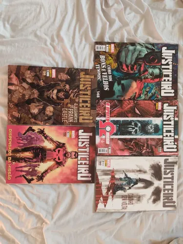 Justiceiro 1 ao 5 - 1a série Greg Rucka (completo)