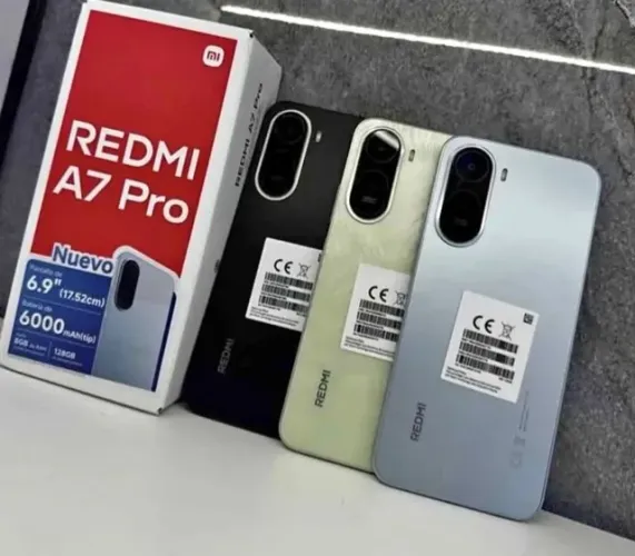 Xiaomi Redmi A7 PRO 4G - 128GB/4GB ou 64GB/3GB + Capinha e Película - Leia a Descrição