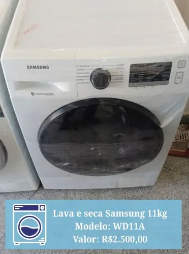 Lava e seca samsung