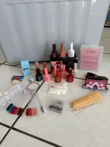 Kit nail designer manicure