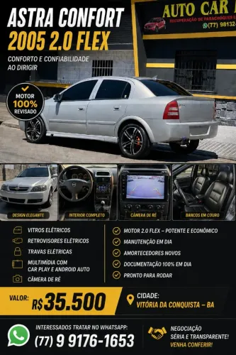 Chevrolet Astra Sed.comf. 2.0 MPFI Flexpower 8V 4P 2005