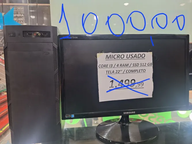 COMPUTADOR top usado com garantia de 3 meses