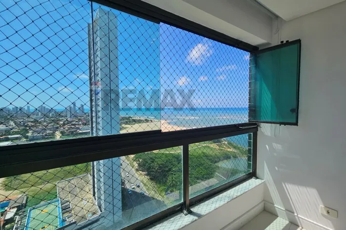 Apartamento reformado 60m², 2 quartos (1 suíte), 1 vaga a Beira Mar em Barra de Jangada