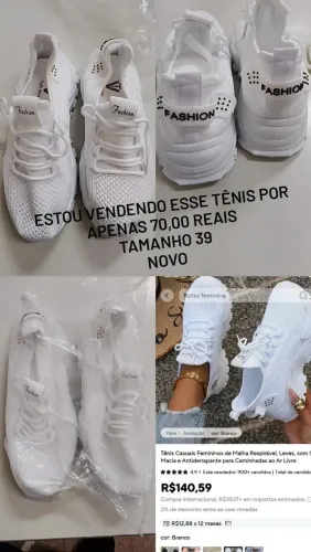 tênis da Aliexpress