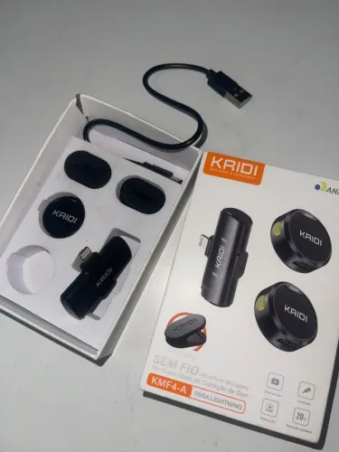 Microfone de lapela 