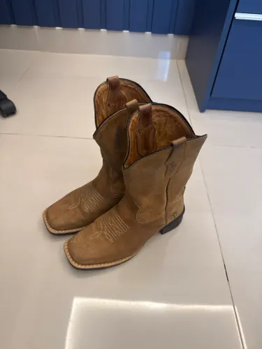 Bota texana couro Legítimo TAM 41
