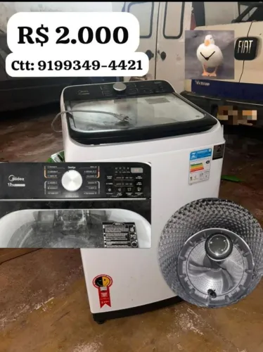 Vende- se maquina de lavar interessados entre em contato * 