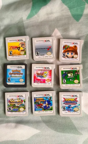 Jogos de Nintendo 3ds e DS (valores na descrição)