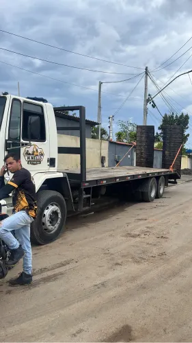 Caminhão prancha - transporte de caminhões e máquinas pesadas