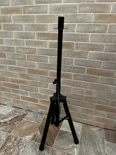 Tripé de Suporte, Pedestal para Caixa de Som Acústica Áudio Profissional