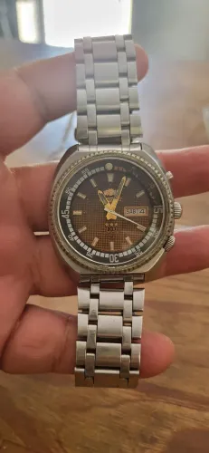 Relógio oriente automático King Diver revisado 46 mm de cx 