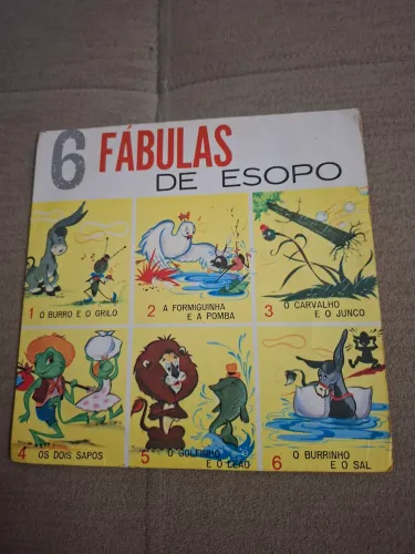 Compacto Disquinho 6 Fábulas de Esopo