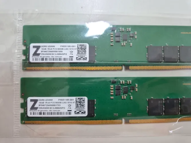 Memória DDR5 PC - 16Gb 5600Mhz (2 Unidades)
