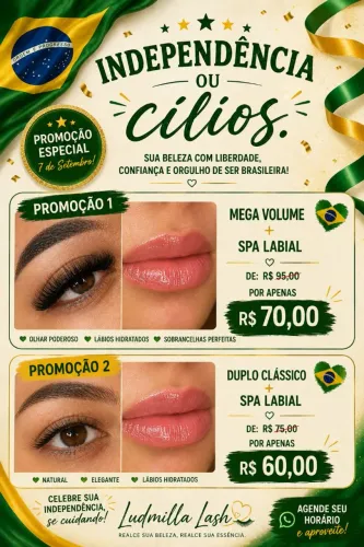 Independência ou Cílios?