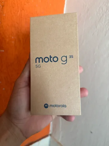 Moto g35 256gb lacrado novo sem uso!! Act cartão 