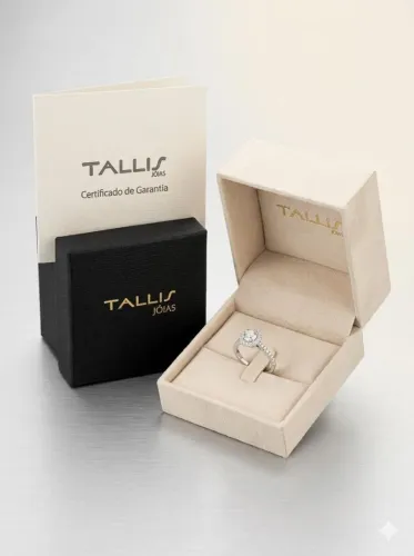 Anel ouro 18 k