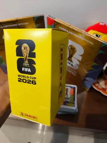 Figurinhas copa do mundo dispenser com 100