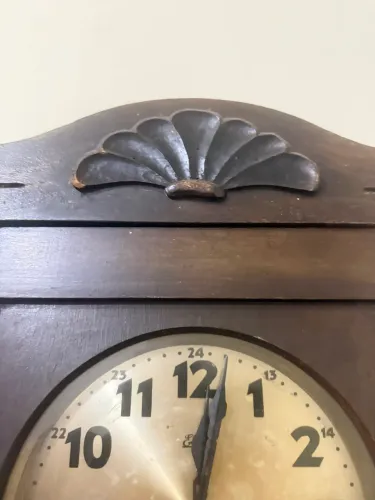 RELÓGIO ALEMAO MARCA ESKKA 1954, TENHO A NOTA FISCAL.