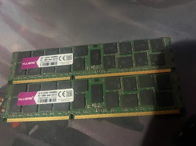 Memória ram ddr3 32gb ecc