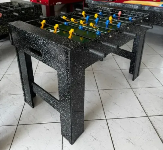 Pebolim usado com bonecos polipropileno