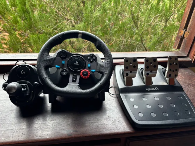 Volante G29 + Câmbio