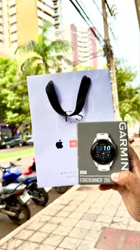 Relógio Garmin 265 Músic Novo