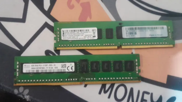02x Memória 8gb ddr4 smart 2133mhz