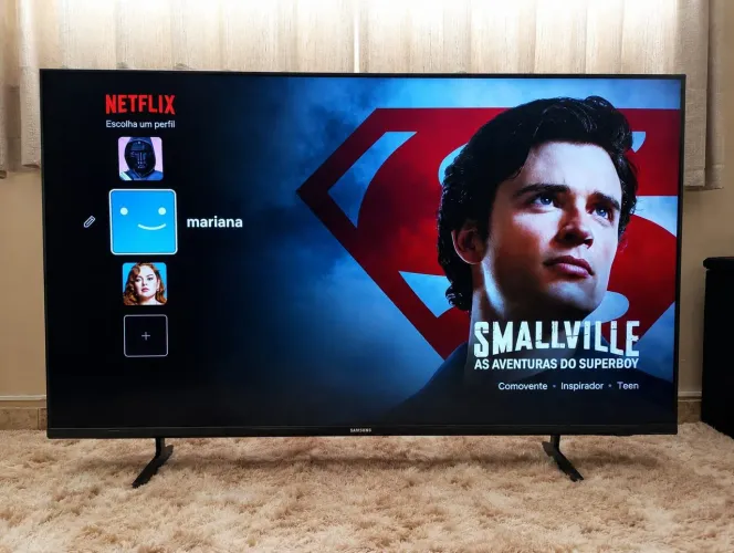 TV SMART 55" SAMSUNG - CRYSTAL UHD 4K