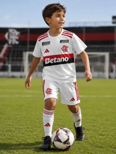 Conjunto do flamengo infantil menino