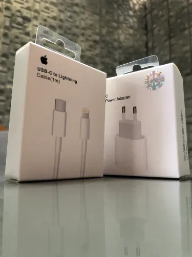 Kit carregador e cabo apple