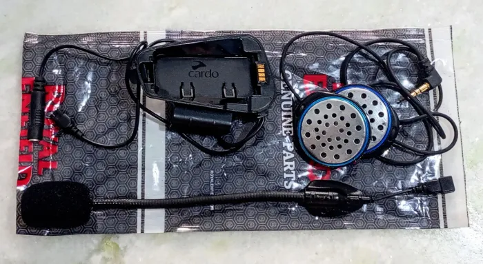 Kit áudio cardo (intercomunicador)