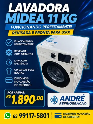 Lavadora Midea 11 kg