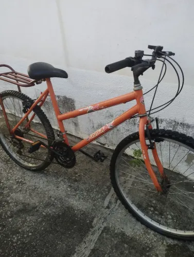 Bicicleta com marcha