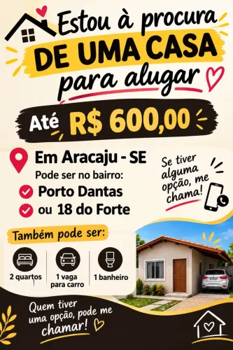 Alugo casa
